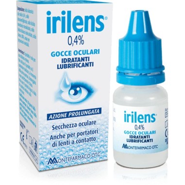 Irilens Gocce oculari Idratanti e Lubrificanti flacone da 10 ml.