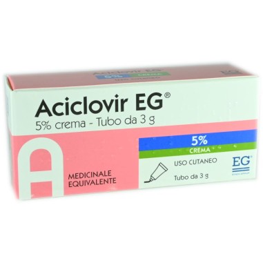 Aciclovir EG 5% Crema Tubo da 3 gr