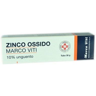 Zinco ossido Marco Viti 10% unguento tubo da 30 gr.