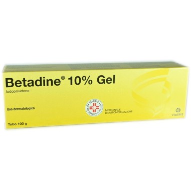 Betadine Gel 100 gr. 10% antisettico disinfettante