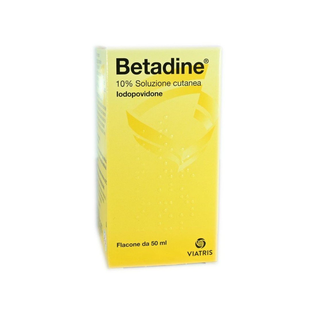 Betadine soluzione cutanea 50 ml 10% antisettico disinfettante