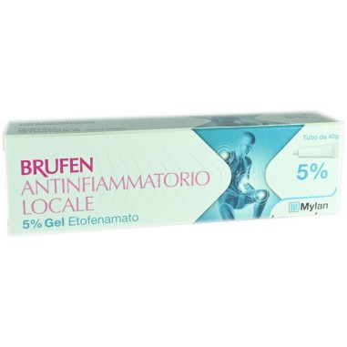 Brufen Antinfiammatorio locale 5% gel tubo da 40 gr.