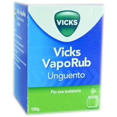 Vicks Vaporub 100 gr. unguento balsamico per uso inalatorio
