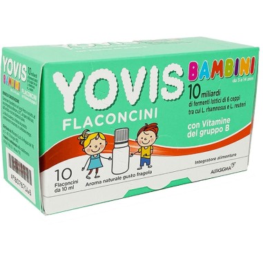 Yovis Bambini 10 miliardi di fermenti lattici vivi 10 flaconcini