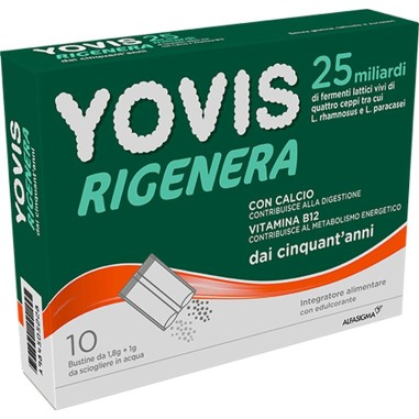 Yovis Rigenera con 25 miliardi di probiotici 10 bustine