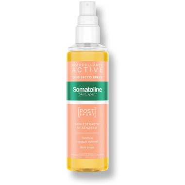Olio Secco Spray Post Sport Rimodellante Active Somatoline Cosmetic
