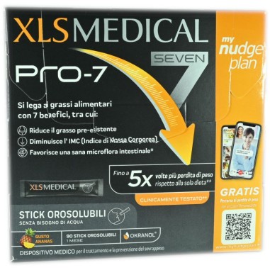 XLS Medical Pro-7 90 Stick Orosolubili per la Perdita di Peso