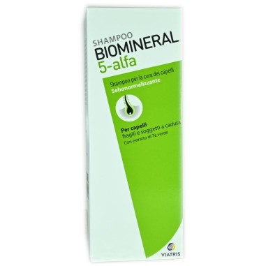 Shampoo Biomineral 5-alfa sebonormalizzante 200 ml