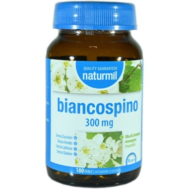 Biancospino 300 mg - 180 perle Naturmil Dietmed