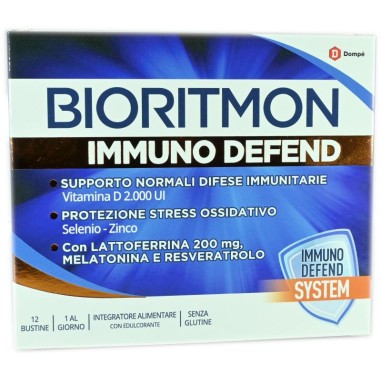 Bioritmon Immuno Defend 12 Buste Difese Immunitarie