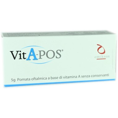 VitA-Pos 5 gr Pomata oftalmica a base di vitamina A