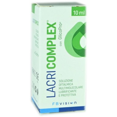 Lacricomplex 10 ml soluzione oftalmica lubrificante, protettiva idratante