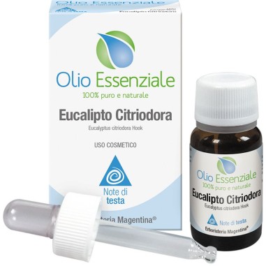 Olio Essenziale Eucalipto Citriodora 10 ml Antisettico