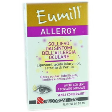 Eumill Allergy 10 ml Collirio Pluridose Congiuntivite Allergica