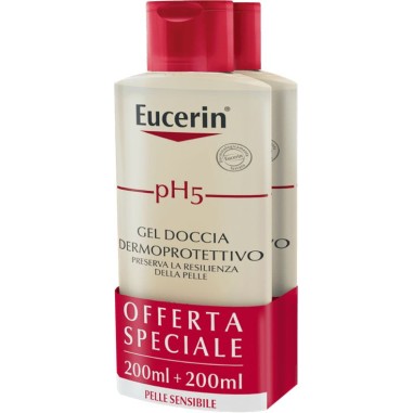 Gel Doccia Dermoprotettivo pH5 Eucerin Bipacco 2 X 200 ml