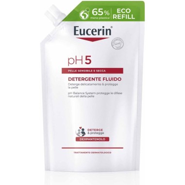 Detergente Fluido pH5 Eucerin Ricarica 400 ml