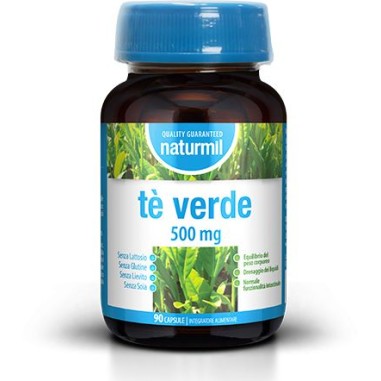 Tè Verde 500 mg - 90 Capsule Naturmil Dietmed
