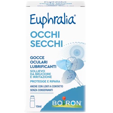 Euphralia Occhi Secchi 10 ml Gocce Oculari Lubrificanti