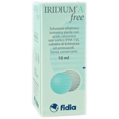Iridium A Free 10 ml Collirio con Acido Ialuronico