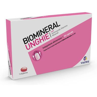 Biomineral Unghie 30 Compresse Integratore Alimentare Rinforzante