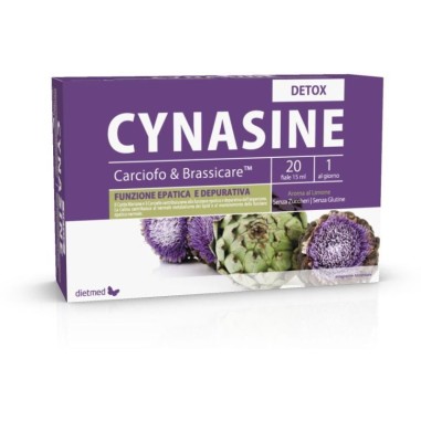 Cynasine Detox 20 Fiale da 15 ml Depurativo Naturmil Dietmed