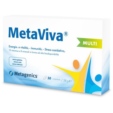 MetaViva Multi 30 Compresse Multivitaminico Multiminerale