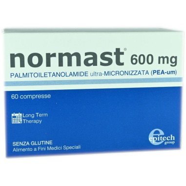 Normast 600 mg 60 Compresse Palmitoiletanolamide ultra-micronizzata