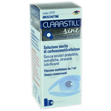 Claristill Sine Gocce Oculari Protettive Idratanti Lubrificanti 7 ml