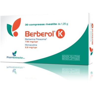 Berberol K 30 compresse Integratore Alimentare PharmExtracta
