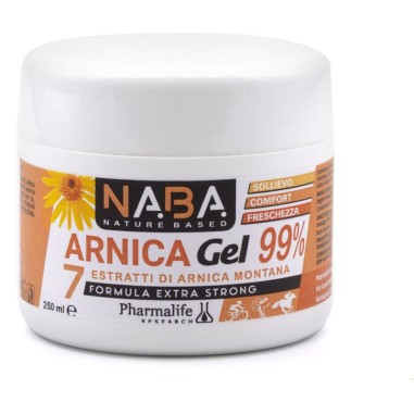 NA.BA. Arnica Gel 99% Formula Extra Strong Confezione da 250 ml