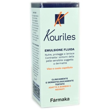 Kouriles Emulsione Fluida 30 ml Effetto Calmante Immediato
