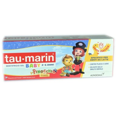Tau-Marin Dentifricio Gel Baby Gusto Fragola Tubo da 50 ml