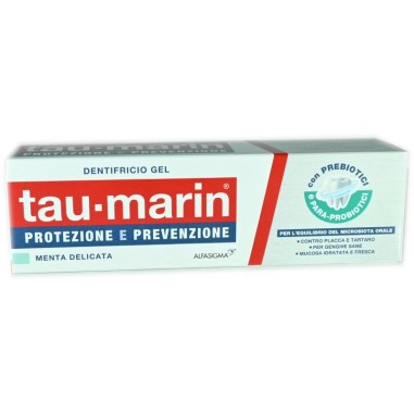 Tau-Marin Dentifricio Gel Gusto Menta Delicata Tubo da 75 ml