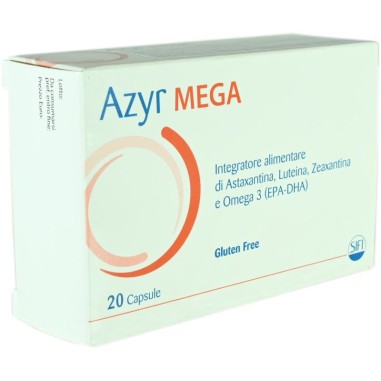Azyr Mega Integratore Alimentare per Funzione Visiva 20 Capsule