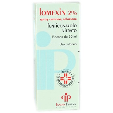Lomexin 2% Soluzione Cutanea 30 ml Anti Micotico