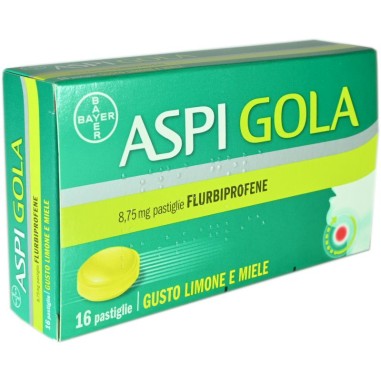 Aspi Gola 8,75 mg 16 Pastiglie gusto Limone e Miele