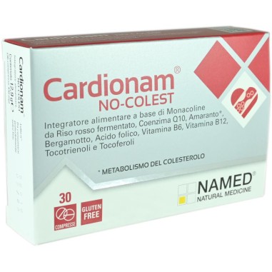 Cardionam No-colest Integratore Alimentare per Colesterolo Named