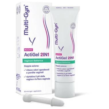 Multi-Gyn ActiGel 2in1 per Vaginosi Batterica 50 ml con Applicatore