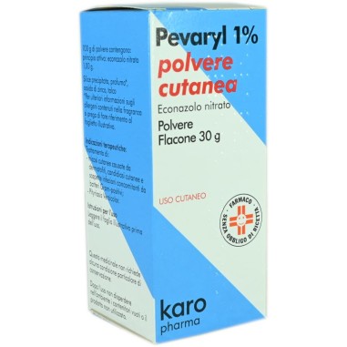 Pevaryl 1% Polvere Cutanea Flacone 30 gr