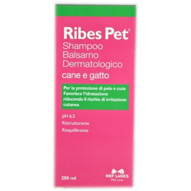 Ribes Pet Ultra Shampoo Balsamo Dermatologico 200 ml