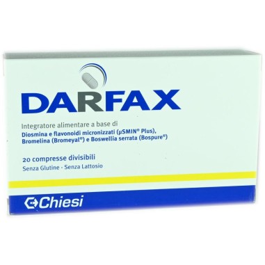 Darfax 20 Compresse Integratore Drenante e Vasotonico