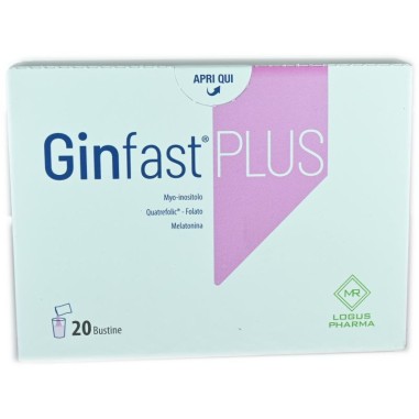Ginfast Plus Integratore con myo-inositolo, folato e melatonina