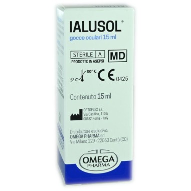 Ialusol Gocce Oculari 15 ml con acido ialuronico