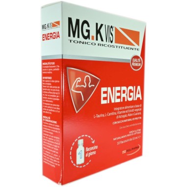 Mgk Vis Tonico Ricostituente Energia 10 Flaconcini da 10 ml