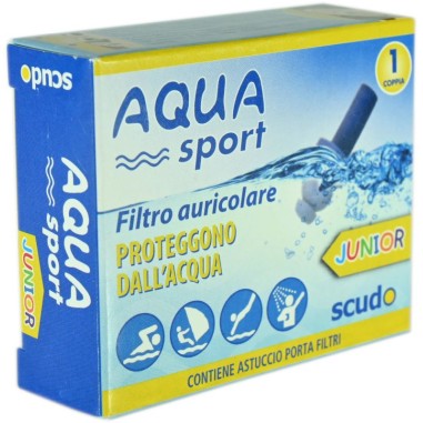 Aquasport Junior Tappi Auricolari Proteggono dall\'Acqua 1 Coppia