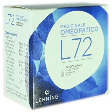 Lehning L72 Gocce 30 ml Medicinale Omeopatico