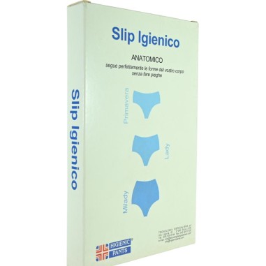 Slip Igienico Sangallo Bianco Taglia 1 in Morbido Cotone