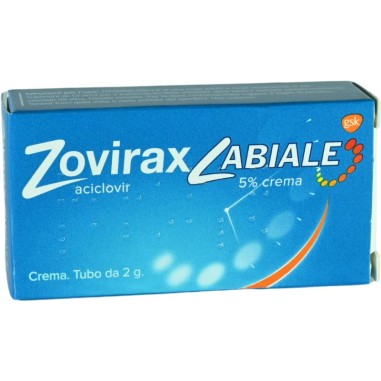 Zovirax Labiale Crema 2 gr Antivirale ad Uso Topico