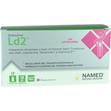 Disbioline Ld2 10 Flaconcini Monodose da 10 ml con Lattoferrina