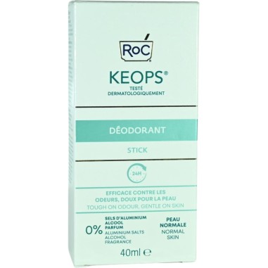 Roc Keops Deodorante in Stick 40 ml Pelli Normali